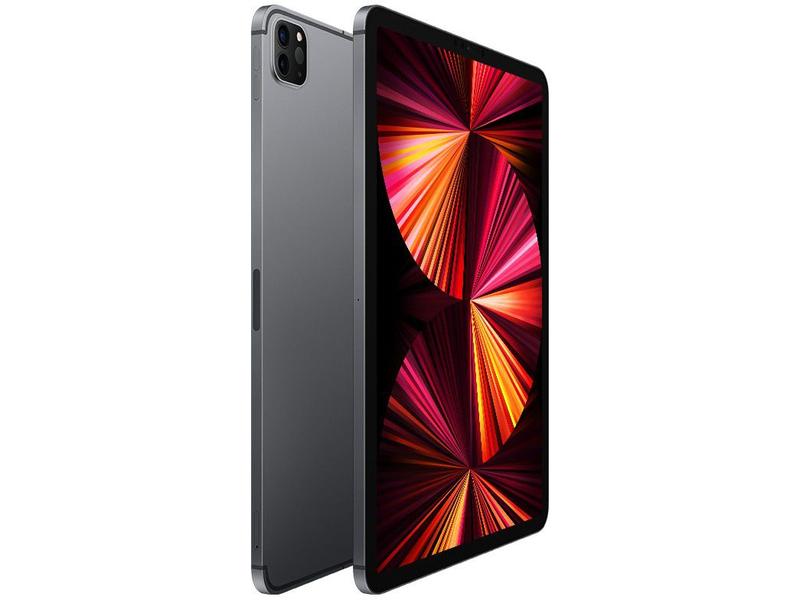 iPad Pro 11” Apple M1 Wi-Fi + Cellular 128GB - Cinza-espacial